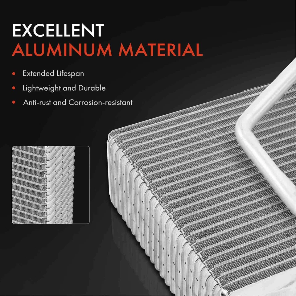 Placa central y aleta del evaporador de aire acondicionado delantero para Dodge Colt Eagle Mitsubishi Plymouth Foto 3 de 4