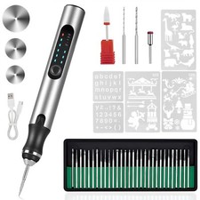 Electric Engraving Pen Cordless Rechargeable Carving Machines Portable DIY Tool