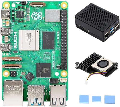 Kit de inicio Raspberry Pi 5 de 8GB RAM - MCI Electronics