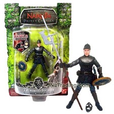 Year 2007 Chronicles of Narnia Prince Caspian 4 Inch Figure - TELMARINE SOLDIER