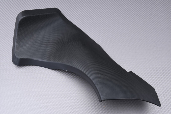 Cache réservoir droit en plastique noir pour moto Kawasaki ZX6R 636 Ninja 2005-2006