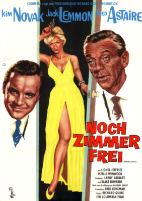 Noch Zimmer frei ORIGINAL A1 Kinoplakat Jack Lemmon / Kim Novak / Fred Astaire