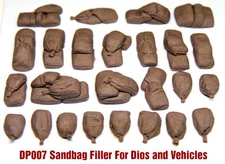 1/35 Sandbag Filler and Small Piles - Value Gear Details DP007