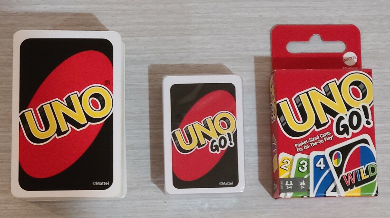 NEW Mini UNO go! Travel Pocket sized Fun card game play for Kids teens  Adults