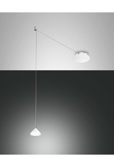 Lampada Isabella Fabas Luce LED 8W Luce Calda per Tavolo Pranzo