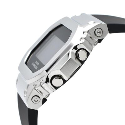 CASIO G-SHOCK GM-S5600-1JF Metal Bezel Silver & Black Watch 38.4mm