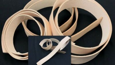 WD-47 Veg Tanned Cow Leather Belt Blank Strip Strap 3/4-5/6-8/9-9/10-11/12-13/15
