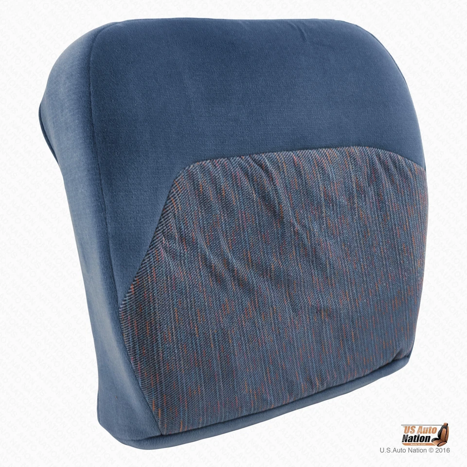 1996 Ford F150 F250 F350 F450 F550 DRIVER Bottom BLUE Fabric Replacement Cover - Image 2 of 4