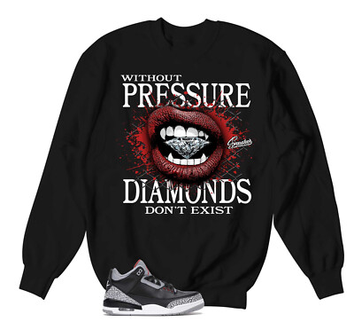 #ad #ad Sweatshirt To Match Jordan 3 Black Cement Outfits Wihtout Pressure Sweater $39.99
