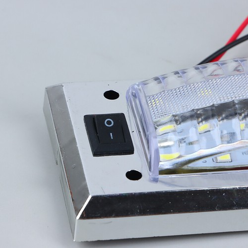 Lámpara de Lectura Interior Coche Panel Luz LED 12V-24V Alto Brillo Cabina Luz Sp - Imagen 4 de 11