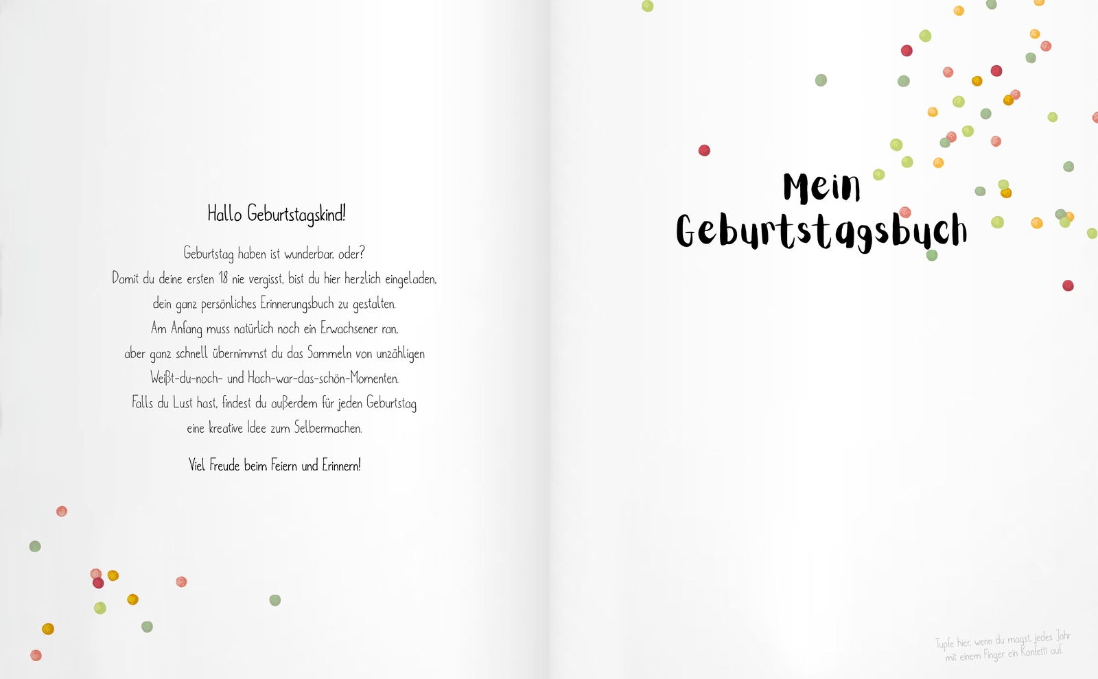 Thumbnail - Hipp, Hipp, Hurra Mein Geburtstagsbuch Claudia Schaumann