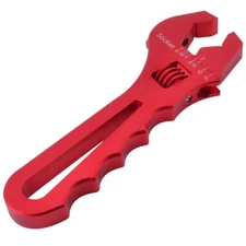 Aluminum 3AN-16AN Adjustable Wrench Tool Spanner For Hose End Fitting Red