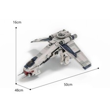 Republic Dropship V2 1307 pièces pour 75337 and 75019 pour les 14 ans et plus