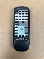 Denon RC268 Compact Disc Remote Control Fully Working - DCD 6.5 or DCD 201SA