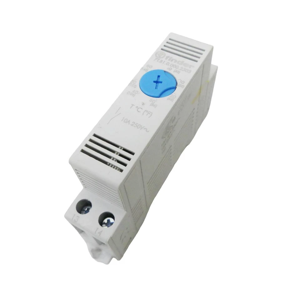 FINDER 7T.81.000.2303 Thermostat zum Einbau im Schaltschrank -used- - Bild 2 von 4