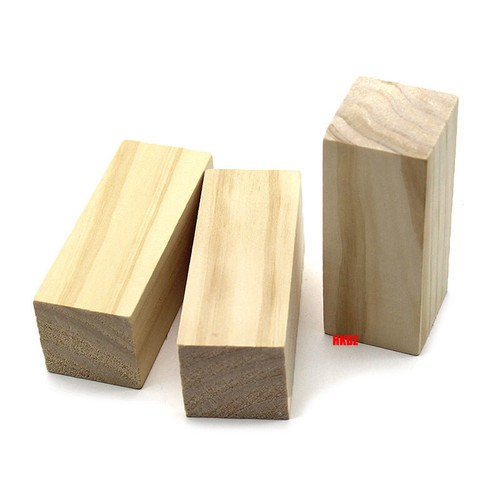 Rectangle Solid Pine Wood Blocks Cubes Wooden Hardwood DIY Model Craft Supplies - Picture 3 of 12