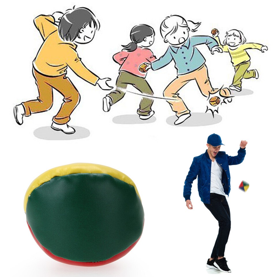 PU Juggle Bean Bag Durable Acrobatics Toss Ball Children Props for