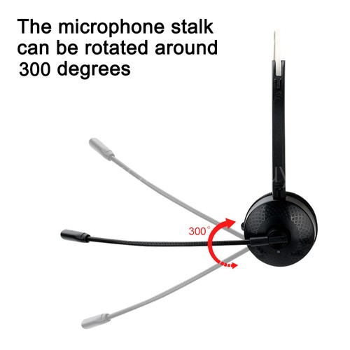 Bluetooth Headset Headphones with Microphone MIC for Call PC Computer Laptop US - Picture 7 of 23
