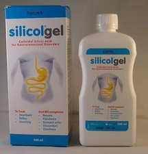Saguna Silicolgel 500ml X 2. Colloidal Silicic Acid -Gastrointestinal Disorders 