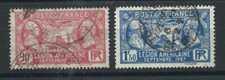 France N°244/45 Obl (FU) 1927 - Légion Américaine