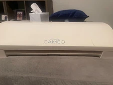 The Silhouette Cameo® 3, White, DIY Machine,  22" L x 8" W x 5" H