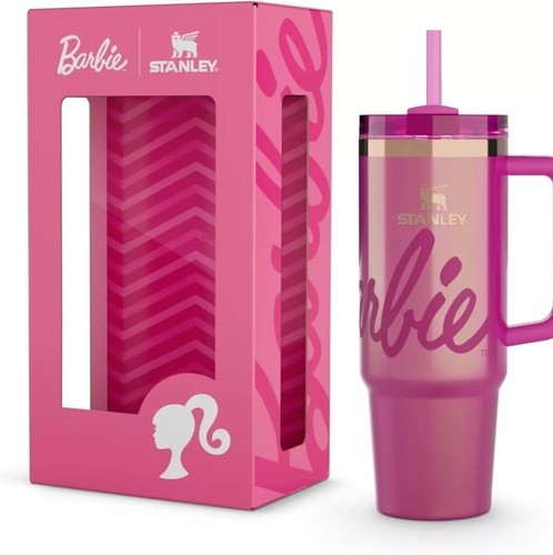 BARBIE™ ICON 30 OZ Stanley Cup Barbie Insulated Cup IN BOX-BRAND NEW-SHIPS FAST - 第 1/4 張圖片