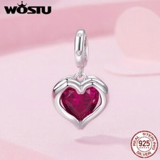 Elegant 925 Sterling Silver I Love You To The Moon And Back Pendant Necklace