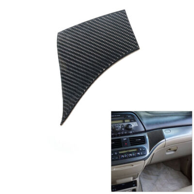 For Honda Odyssey 05-10 Carbon Fiber Inerior Right Of Climate Control Cover Trim