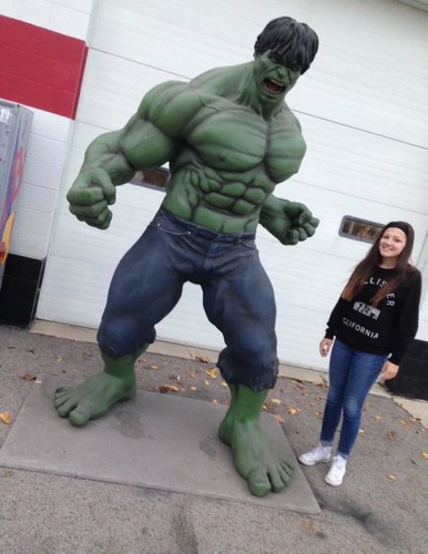 Lebensgroße Marvel Incredible Hulk 2008 Kino Display 1:1 Statue - Bild 12 von 13