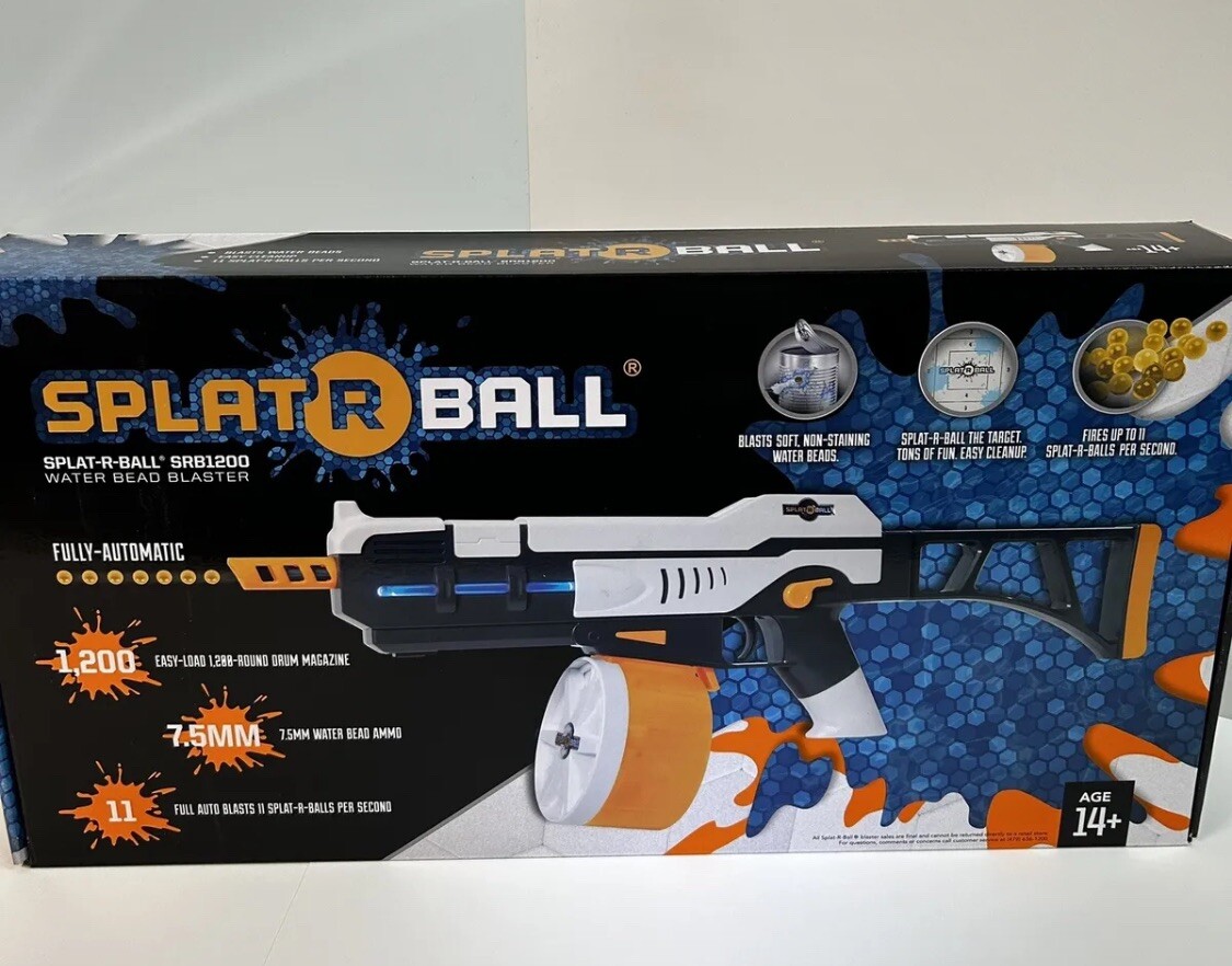SPLATRBALL 950003 SRB1200 Full Auto Rechargeable Battery Powered