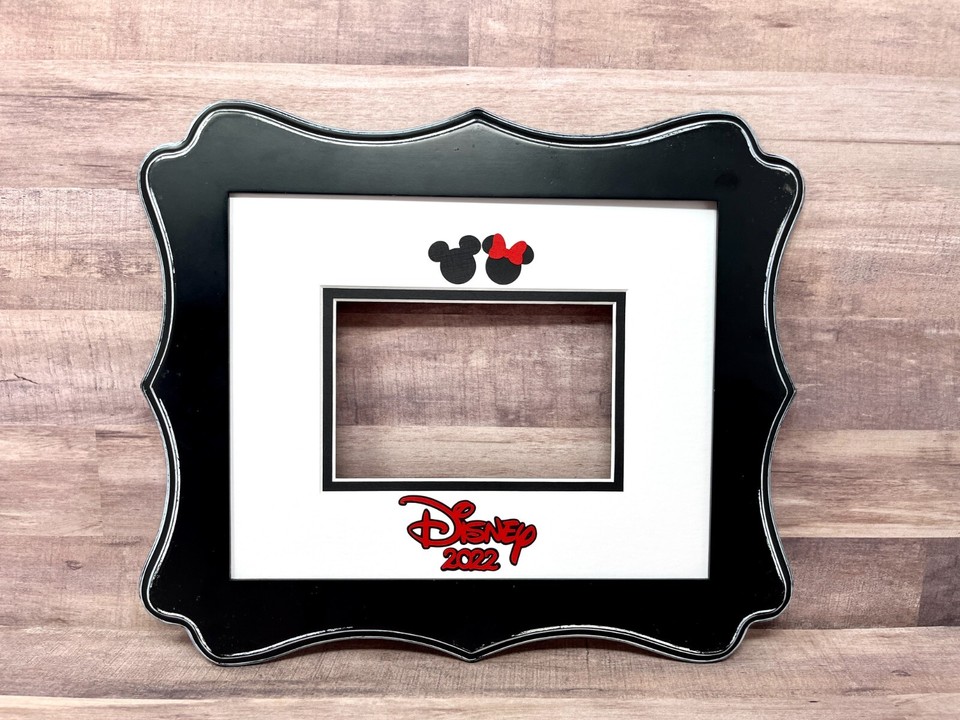 Disney Autograph book idea Memory Photo frame matte Fish Extender ...