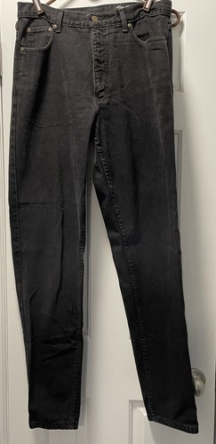 Eddie Bauer Black Denim Jeans Womens 