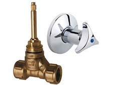 Seppelfricke Unterputzventil 1/2 - 3/4 Zoll Grundbausatz UP Ventil flachdichtend