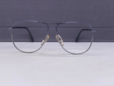 Rodenstock Brille Herren Damen Blau groß Pilot Oval Cotton 13 NP: 299 