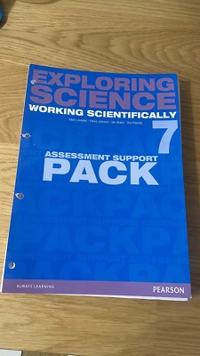 Exploring Science: Working Scientifically Assessment Support Pack Year ...