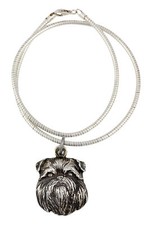 Brussels Griffon - Dog Collar, Unique Jewelry For
