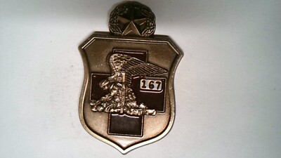 CHALLENGE COIN US AIR FORCE 22 MDG MEDICAL GROUP SUPERINTENDENT SER # 167
