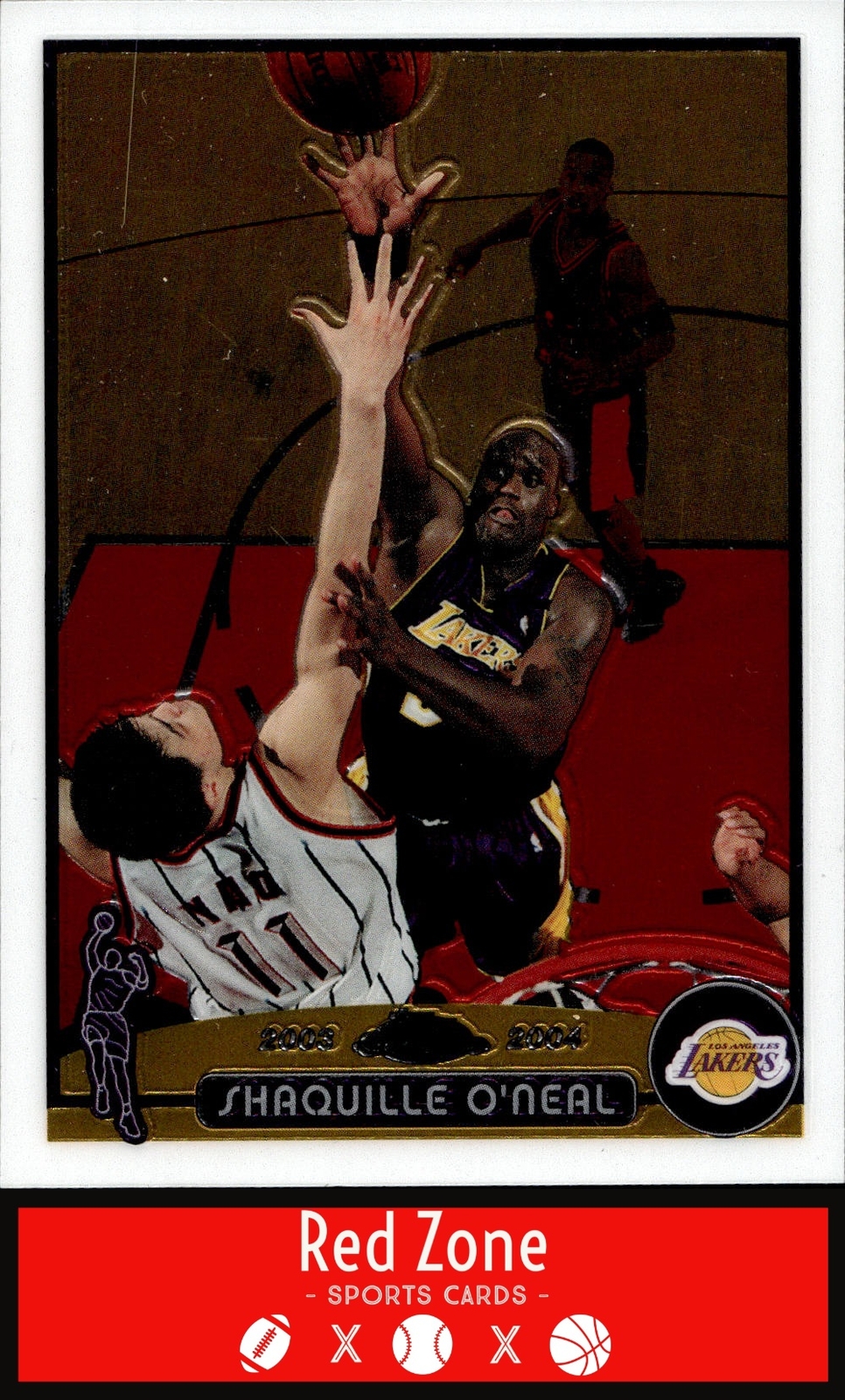2003 Topps Chrome - #34 Shaquille O'Neal NM/NM+
