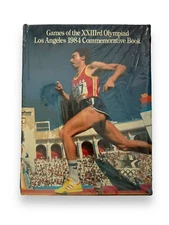GAMES OF THE XXIIIrd OLYMPIAD LOS ANGELES 1984 COMMEMORATIVE BOOK NOS in wrapper