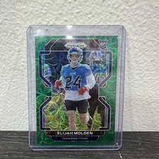2021 Panini Prizm Rookie Green Scope #422 Elijah Molden #'D/75 SP