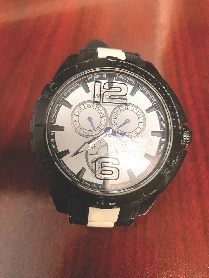 Reloj Marc Ecko Hombre E14537G1 The Spirit Multifunción Esfera Negra Foto 4 de 4