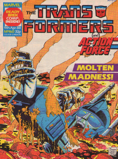 TRANSFORMERS #160 - 1988 - Marvel Comics Group UK