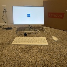Lenovo A100 23.8" FHD Intel N100 16GB RAM 512GB SSD W11 All-in-One Desktop