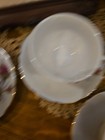 Vintage Moss Rose Demi  Coffee Pot Sugar, creamer, four cups and saucers — photo 10