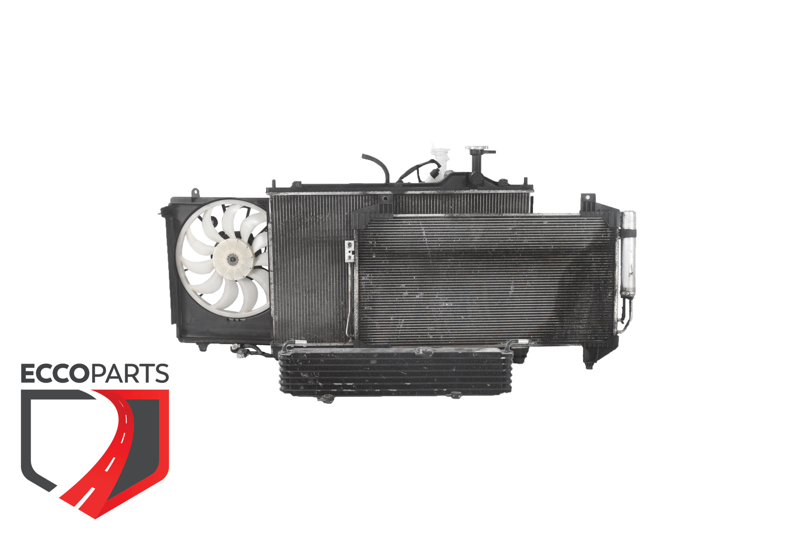 Kit completo radiatori acqua/clima con ventola 1350A825 Mitsubishi Outlander
