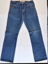 Levi  s 517 Bootcut Jeans Mens 34x34 Blue 100 Cotton Made Mexico