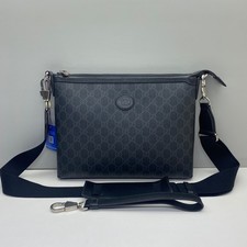 Gucci Pre-Owned Authentic Crossbody Black Free Tracked Shipping