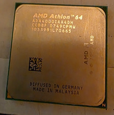 AMD Athlon 64 4000+ 2.6 GHz SINGLE CORE PROCESSOR, ADA4000IAA4DH, AM2