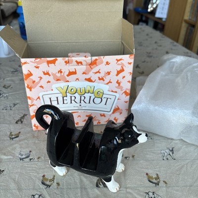 Border Fine Arts Collie Toastständer Young Herriot Studio Collection A8808 Hundebox