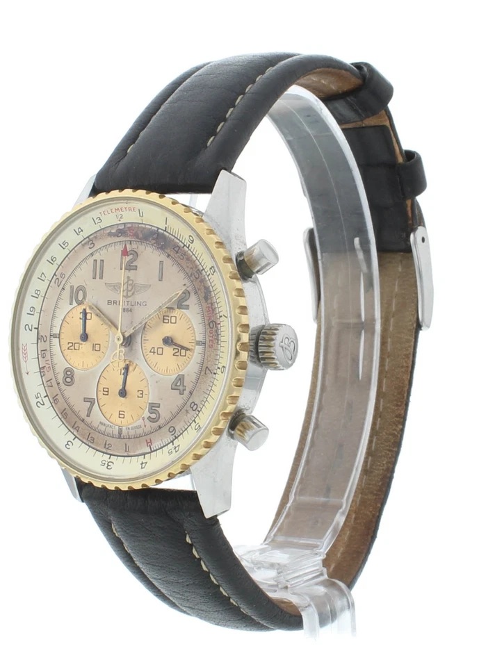 Reloj Breitling Navtimer 38 mm automático cronógrafo acero y oro 18k para hombre D30022 Foto 3 de 4